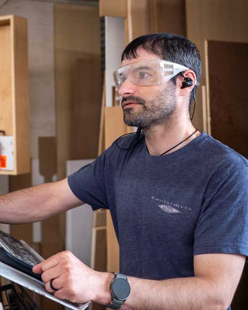 Expert CNC woodworker